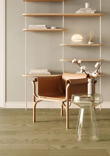 Паркетная доска Quartz Parquet Классик 5 мм Дуб Флэт Уайт 1258-55 в Миассе