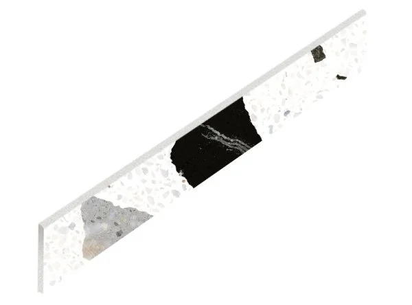 Керамогранит Coliseum Палладио Уайт Плинтус (Натуральный, 7,2х60) в Миассе