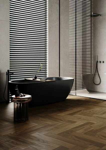 Паркетная доска Quartz Parquet Английская Ёлка Орех Американский 33-400-29 в Миассе