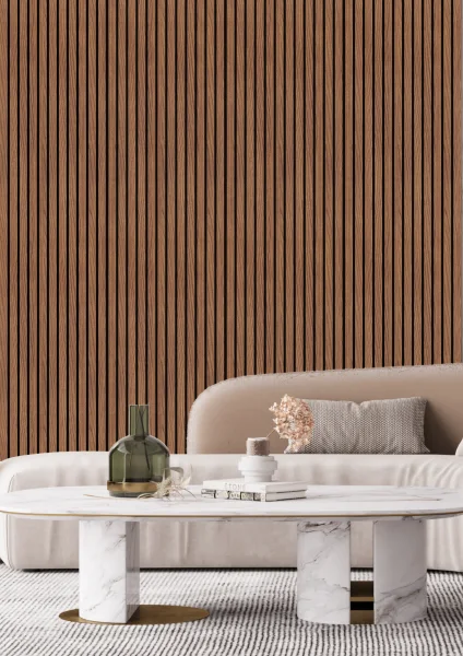 Декоративная панель для стен HiWood LV124 BR396K (120х12х2700мм) в Миассе