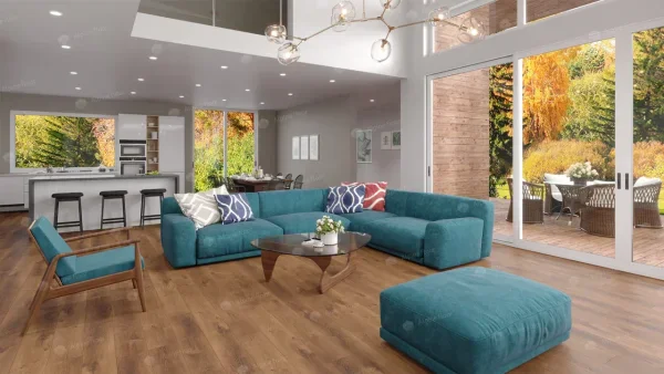 Кварц-виниловая плитка Alpine Floor Premium XL Дуб Насыщенный ЕСО 7-7, 8 мм. 43 класс в Миассе