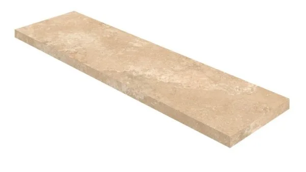 Керамогранит Coliseum Аурелия Беж Ступень угловая правая (Натуральный, 33х120) в Миассе