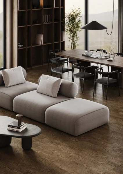 Паркетная доска Quartz Parquet Штучный паркет Дуб Брауни 44-413 в Миассе