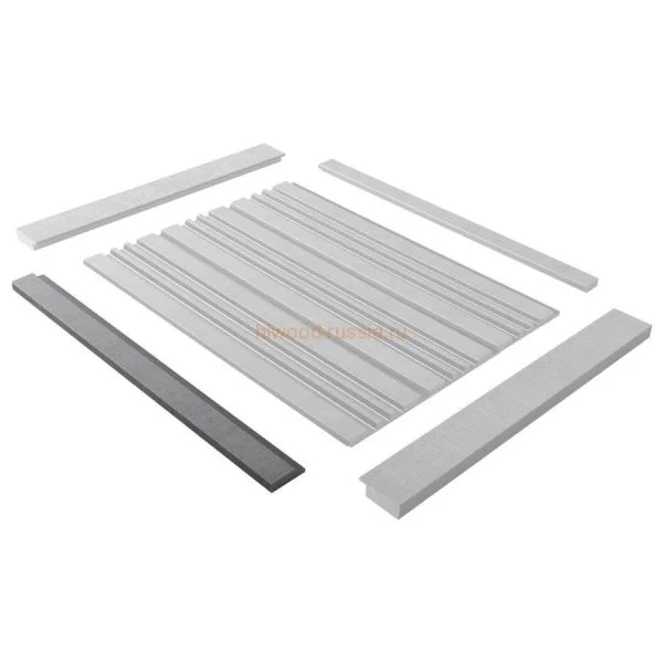 Финишный молдинг LF124A S339S правый декорированный (42х12х2700мм) в Миассе