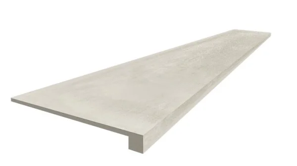 Керамогранит Coliseum Экспо Уайт Ступень фронтальная (Натуральный, 33х60) в Миассе