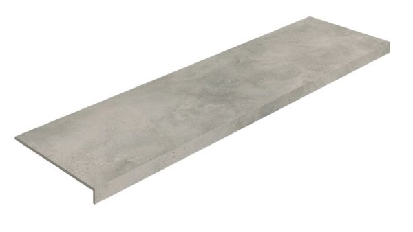 Керамогранит Coliseum Монца Грэй Ступень фронтальная (Натуральный, 33х120) в Миассе