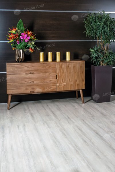 Кварц-виниловая плитка Alpine Floor Easy Line Дуб Снежный ЕСО 3-14 3 мм. 43 класс в #REGION_NAME_DECLINE_PP#