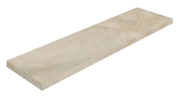 Керамогранит Coliseum Монца Крим Ступень угловая левая (Натуральный, 33х120) в Миассе